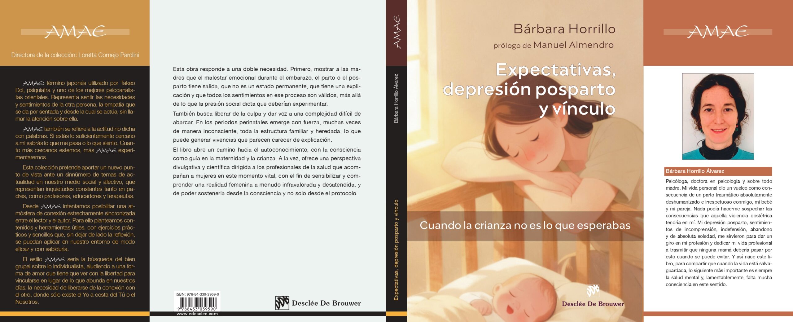 «Expectativas, Depresión Posparto Y Vínculo» Nuevo Libro De Bárbara Horrillo